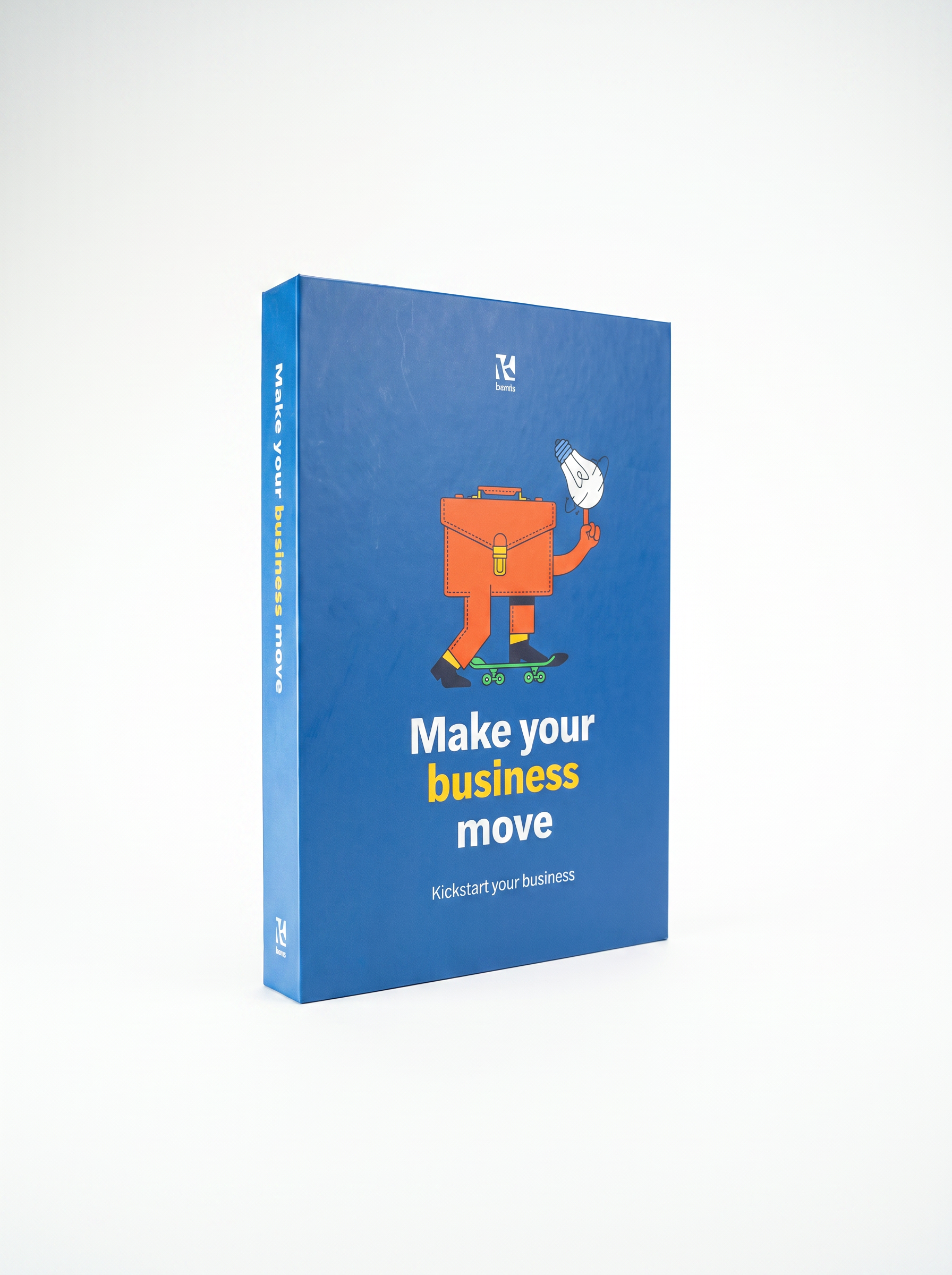 Kanva Business Strategy Plan Deck box